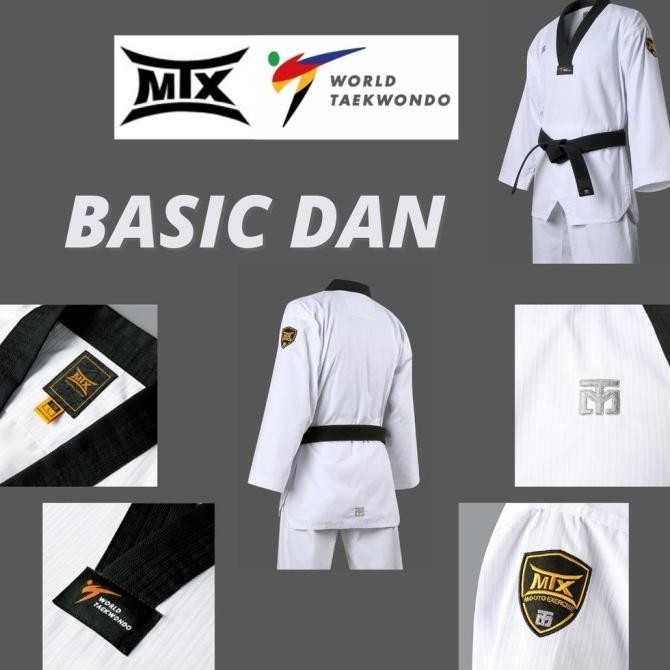 MTX Taekwondo Uniform / Baju Taekwondo MTX - Design By MOOTO