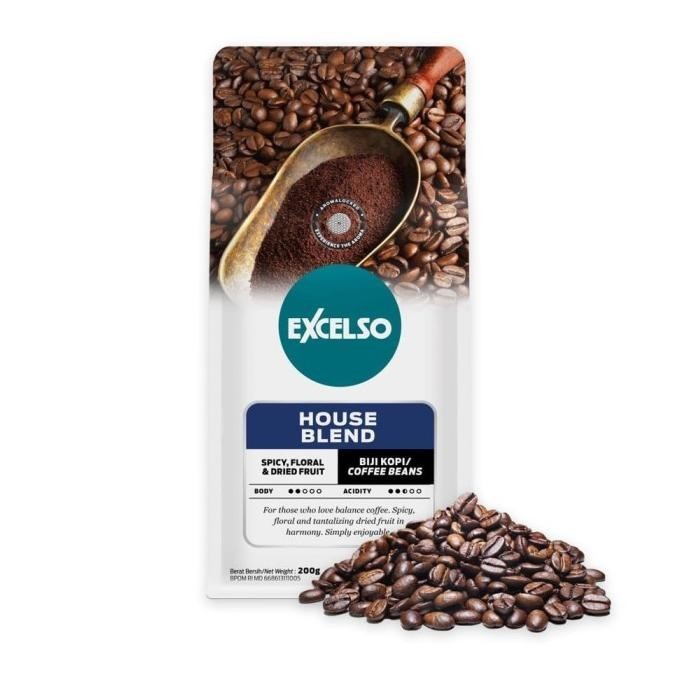 

Excelso Biji Kopi House Blend 200G