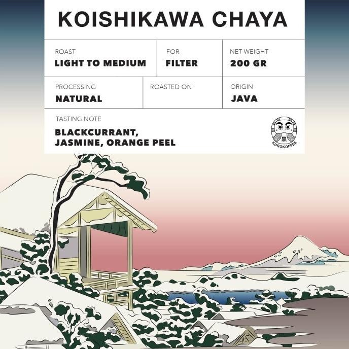 

Koishikawa Chaya Coffee Beans For Filter 200 Gr / Biji Kopi