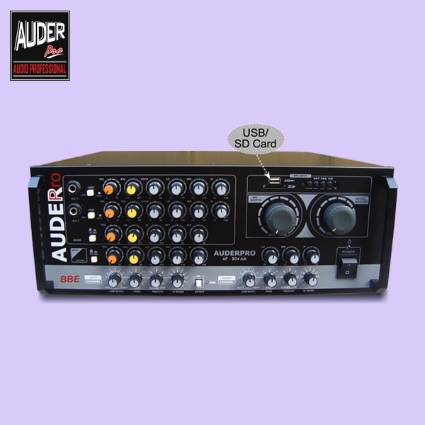 Terlaris!! Mixer Amplifier Karaoke Auderpro Ap-804Am (Usb)