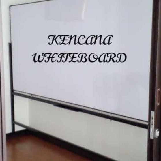 

Jual Whiteboard Magnetik Standing 120/200Cm