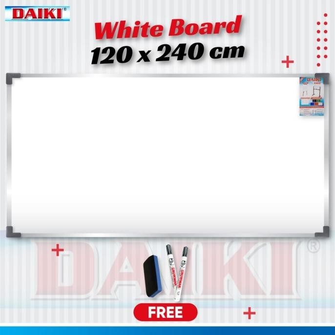 

Jual Papan Tulis Putih Uk 120X240 Cm