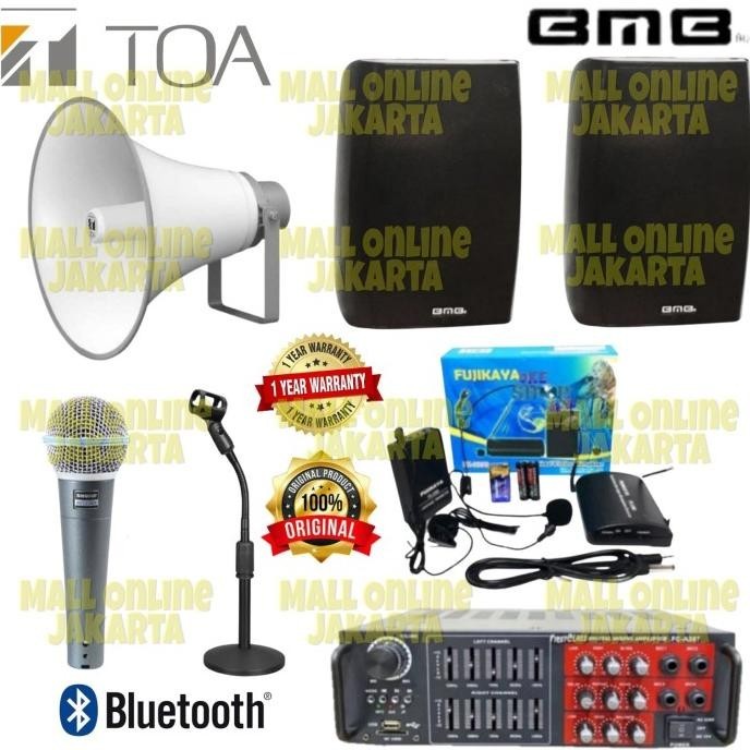 Jual Paket Sound System Toa Masjid Mushola Speaker Bmb Mushola Original