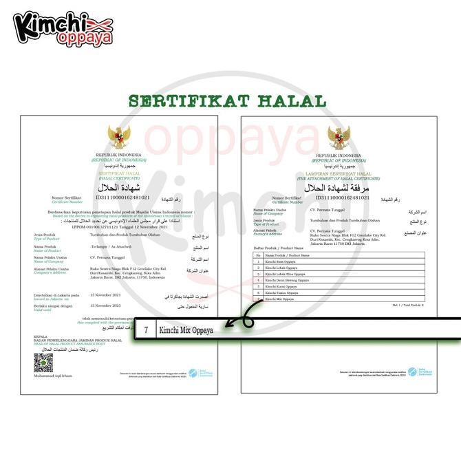 

kimchi authentic korea Mix 1 KG dibuat oleh chef korea...