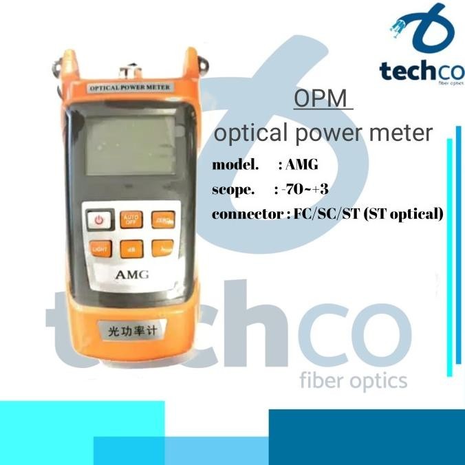 Opm Fiber Optik/Optical Power Meter
