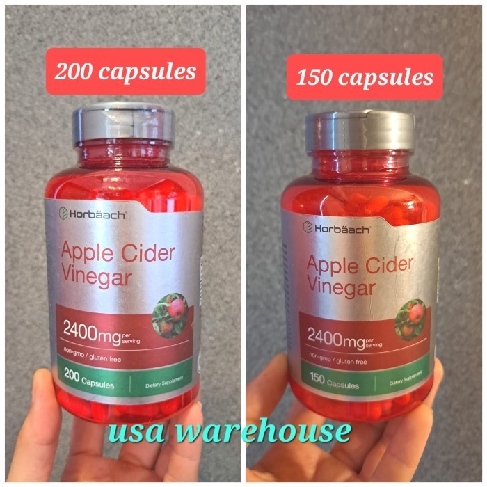 

Horbaach Cider Vinegar 2400 Mg 200 Capsules