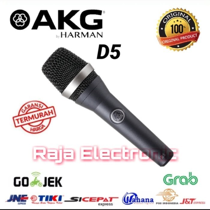 Microphone Mic Kabel Akg D5 Original Akg D 5 Garansi Resmi.