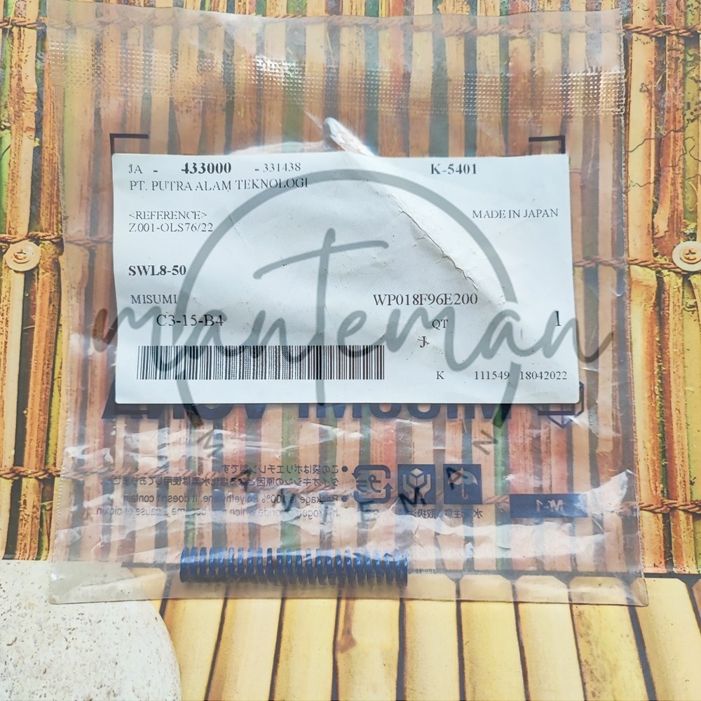 SWL8-50 Per Misumi Biru Tua 5cm-8mm / misumi biru tua 5 cm od 8 mm / misumi valve biru tua 5cm od 8