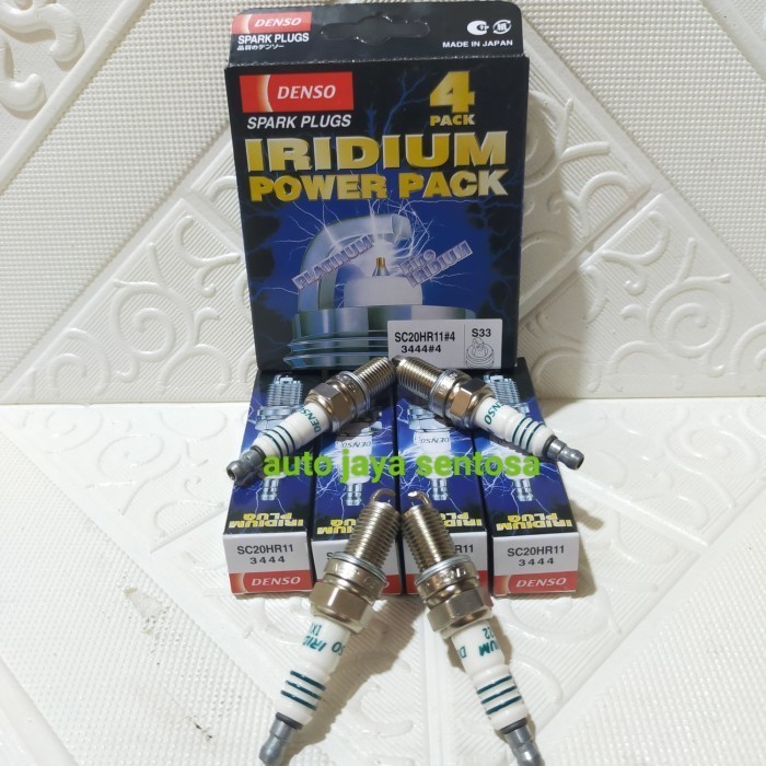 Busi Iridium Power Pack Denso Toyota Vios Yaris Gen 3 New Altis Ori