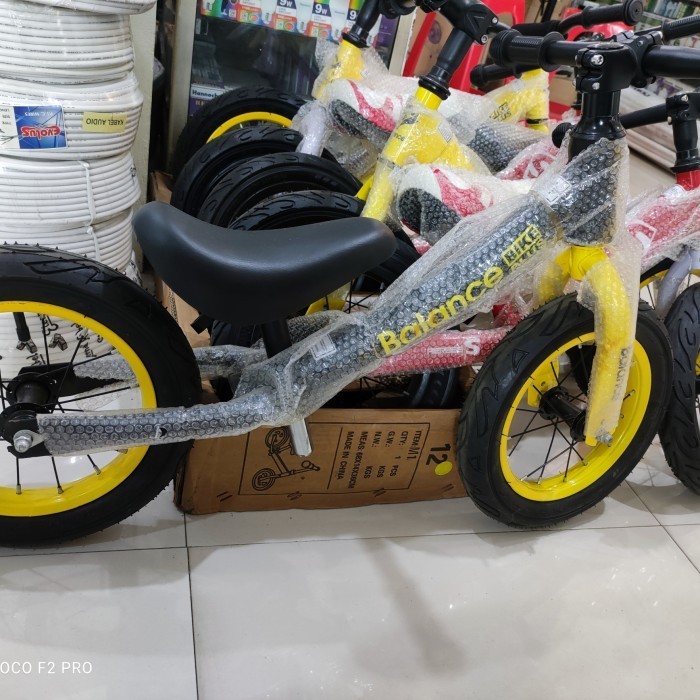 Sepeda Balance Bike / Push Bike / Sepeda Tanpa Pedal