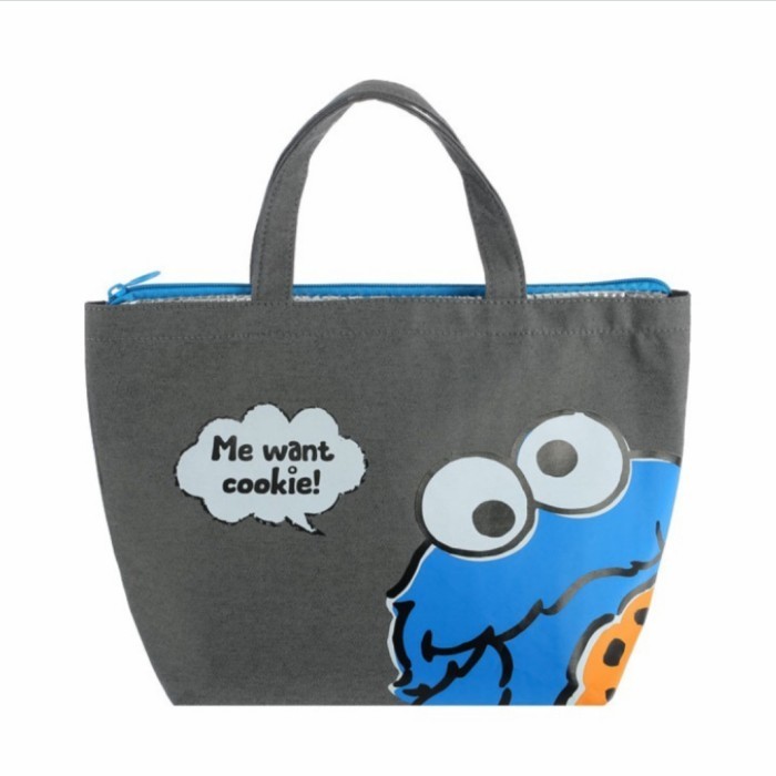 Tas Makan/Lunch Bag Sesame Street Original Miniso