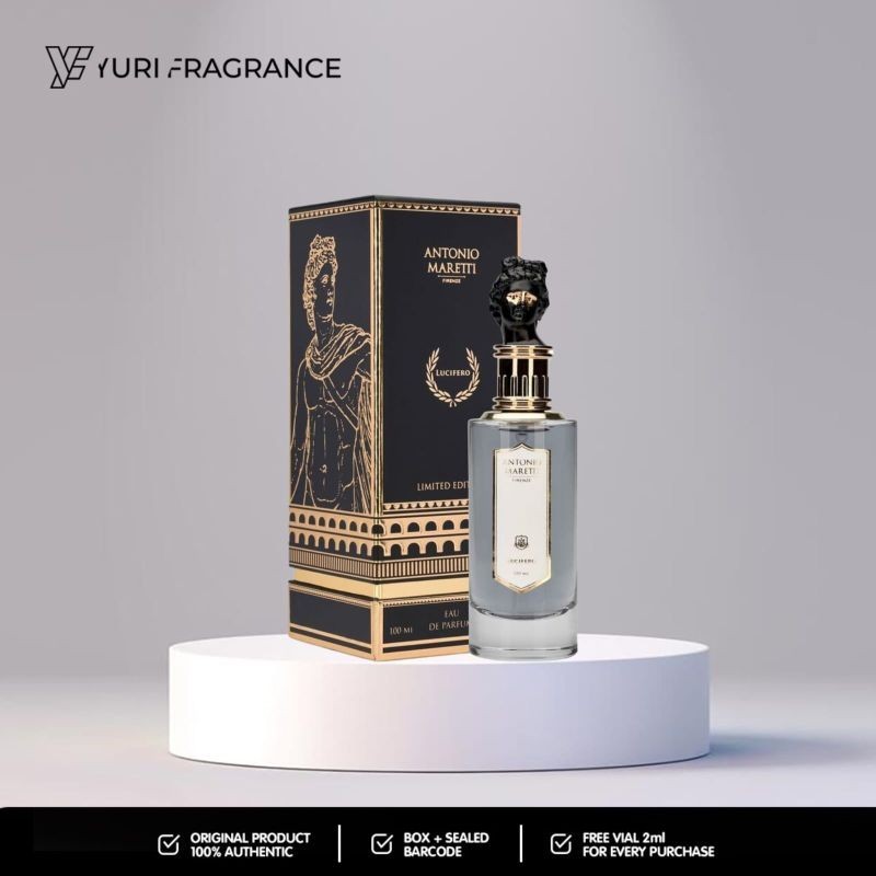 Antonio Maretti Lucifero EDP 100ml Original Box Segel Lengkap
