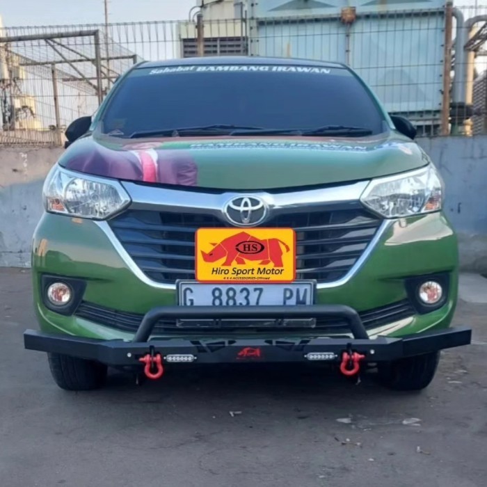 tanduk bumper depan avanza Veloz model defender  Hiro Motor