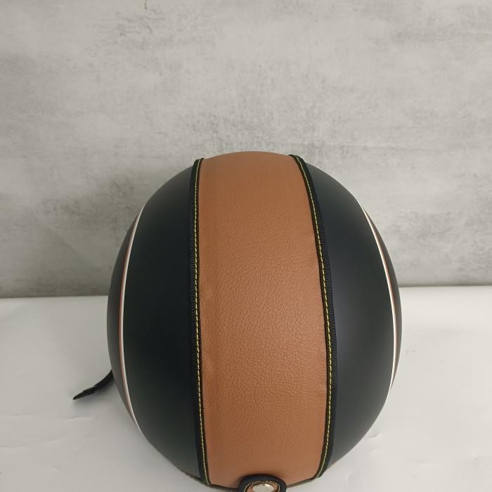 Helm Kawasaki W175 W250 Estrella Retro N1204-Z009 Premium