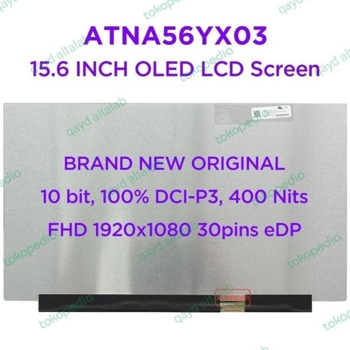 LCD LED Layar ASUS Vivobook Pro 15 OLED M3500 M3500QC ATN56YX03 TERBARU