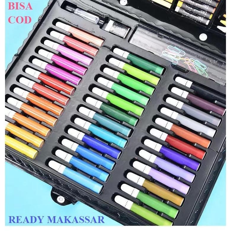 

TERLARIS ART SET 150 PENSIL WARNA CRAYON / KRAYON SET / PERALATAN MELUKIS / PENSIL WARNA SET / PENSIL WARNA fgh-56