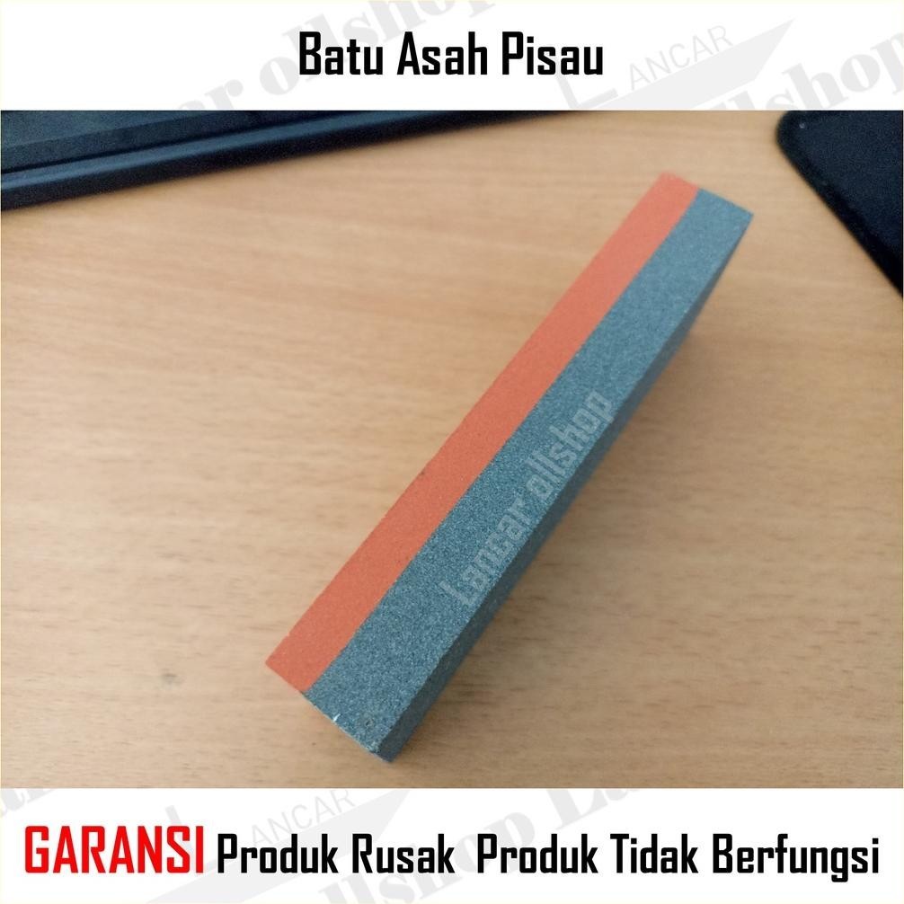 Stok Banyak Batu Asah Gosok Ungkal Pisau Kombinasi ||