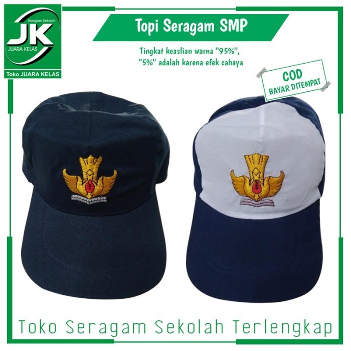 

TERBARU Topi Seragam Sekolah - Perlengkapan Sekolah - Topi Sekolah