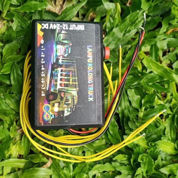 MODUL STROBO LAMPU KOLONG BAK TRUCK LED 12 MODE