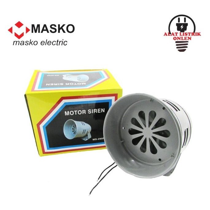 ALARM SIRINE MS-290 INDUSTRI MASKO PABRIK BELL BEL MS290 MS 290