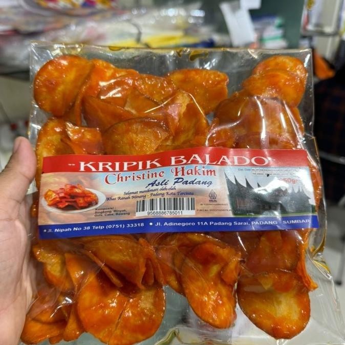 

Keripik Singkong Balado Panjang Christine Hakim 250gr - Kripik Sanjay