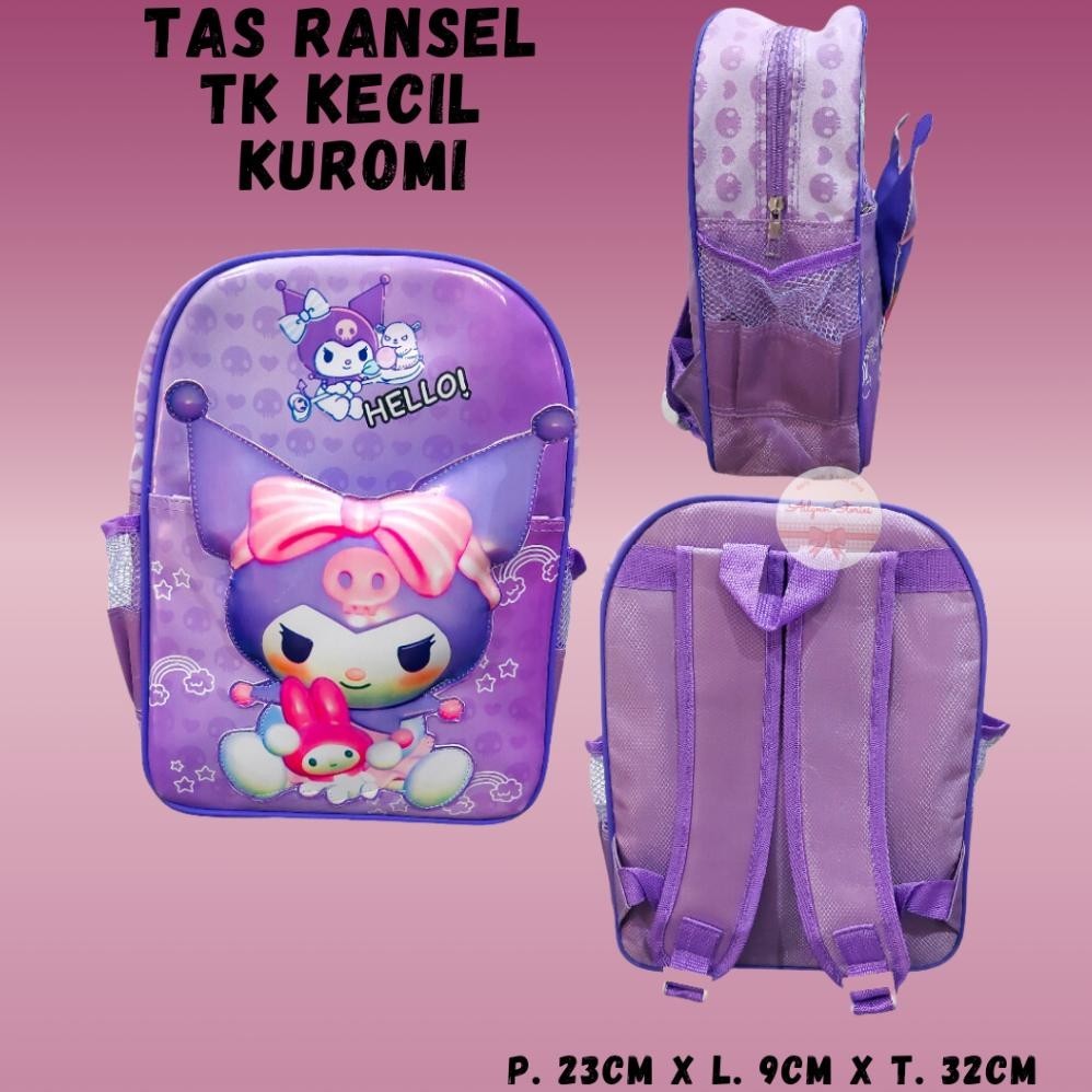 Tas Ransel Sekolah Anak Perempuan Ukuran Paud Tk Kecil
