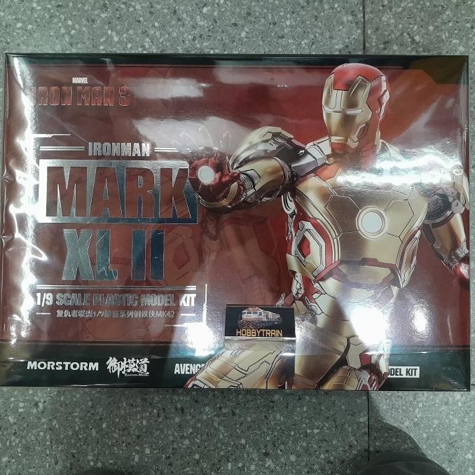 MORSTORM YOLOPARK 1/9 SCALE MODEL KIT IRON MAN MARK 42