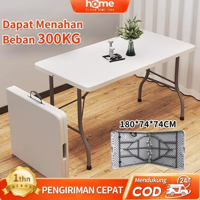 Meja lipat outdoor meja Meja Lipat Panjang Meja Portable Meja Makan