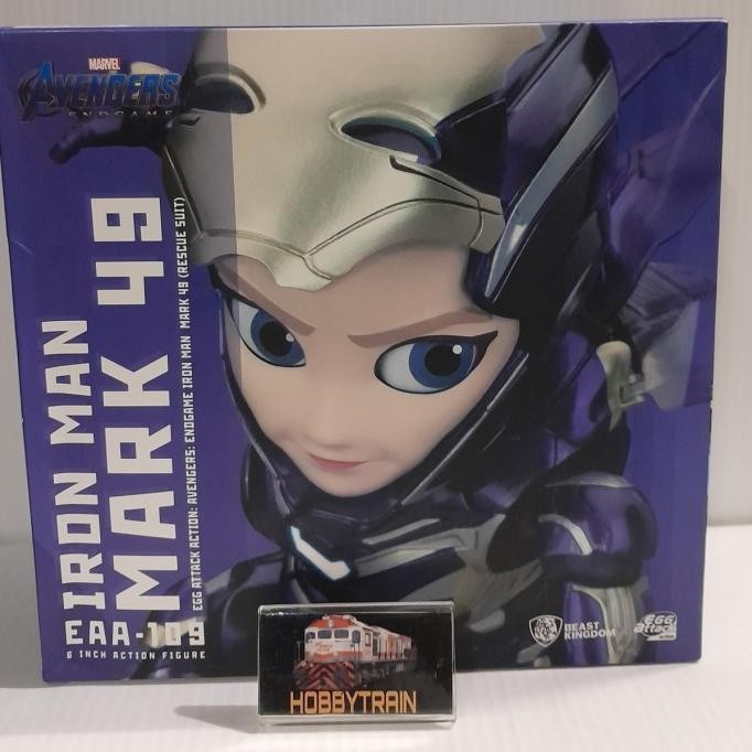 BEAST KINGDOM EGG ATTACK EAA-109 IRON MAN MARK 49 RESCUE SUIT