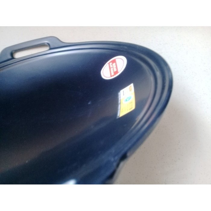 Piring Model Wajan 9" Hitam Melamine - Golden Dragon P9509A