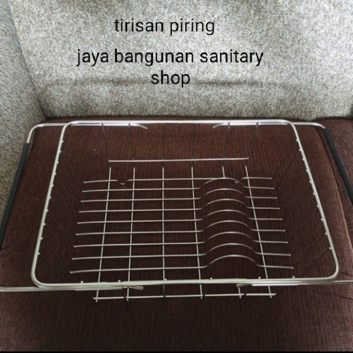 Rak Tirisan Piring Wastafel Stainless