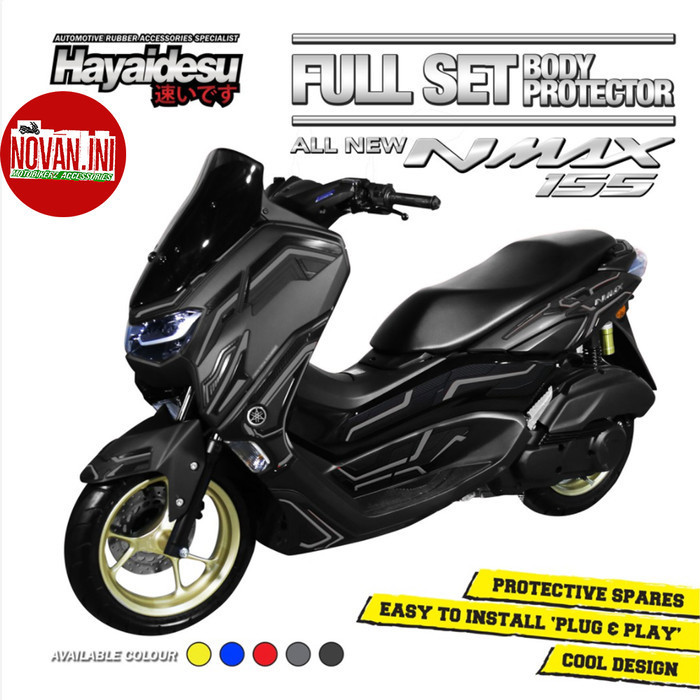 Yamaha Nmax (2020-2022) Body Protector Full Set Cover-Hayaidesu Murah
