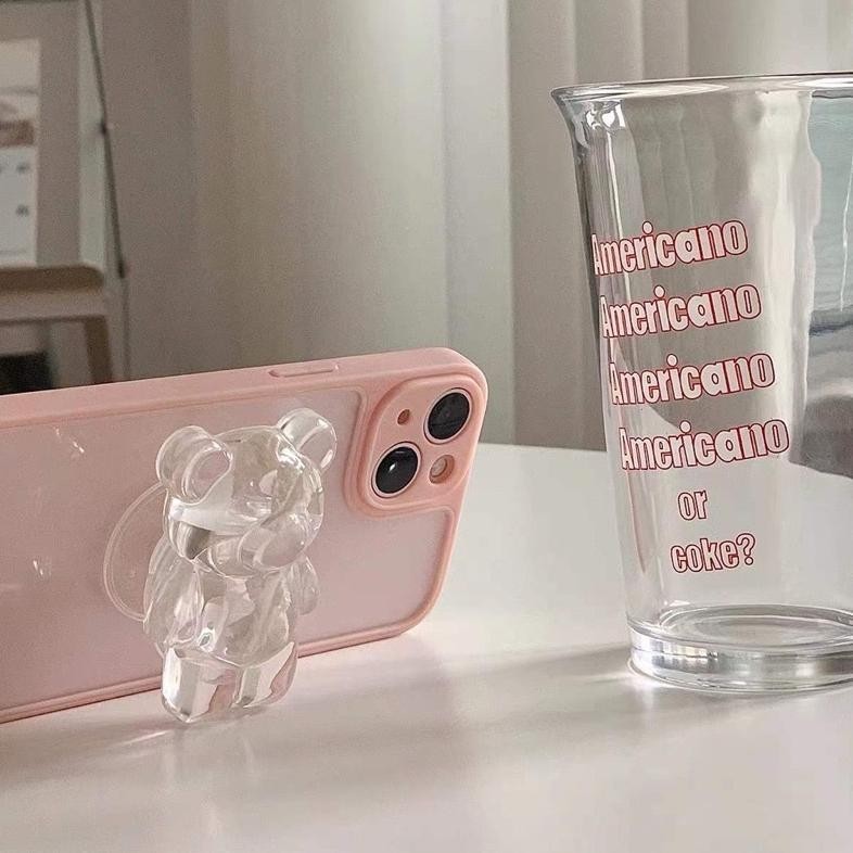 Gummy Bear - Griptok 3D Resin Transparan/ Phone Holder/ Phone Grip High Quality Best Seller