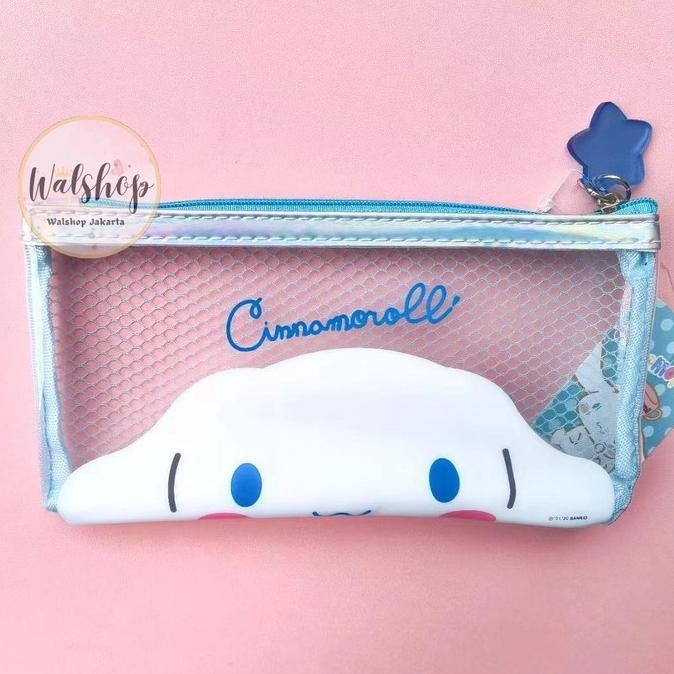 

Pouch Sanrio Tempat Pensil Cinnamoroll Kuromi Melody Pompurin - PC007