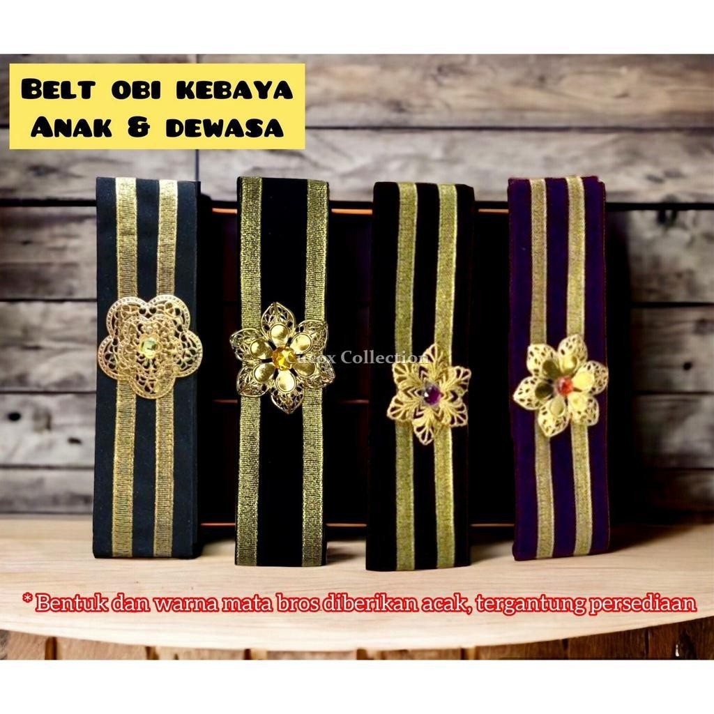 BEST SELLER Ikat Pinggang Kebaya Obi Belt Wanita Anak Obi Belt Batik Selendang Obi Bali Sabuk Kebaya
