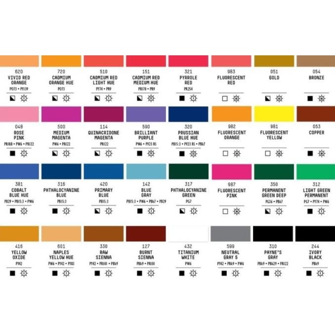 

Cat Akrilik Liquitex Basics 22ml | Liquitex Acrylic PART 2