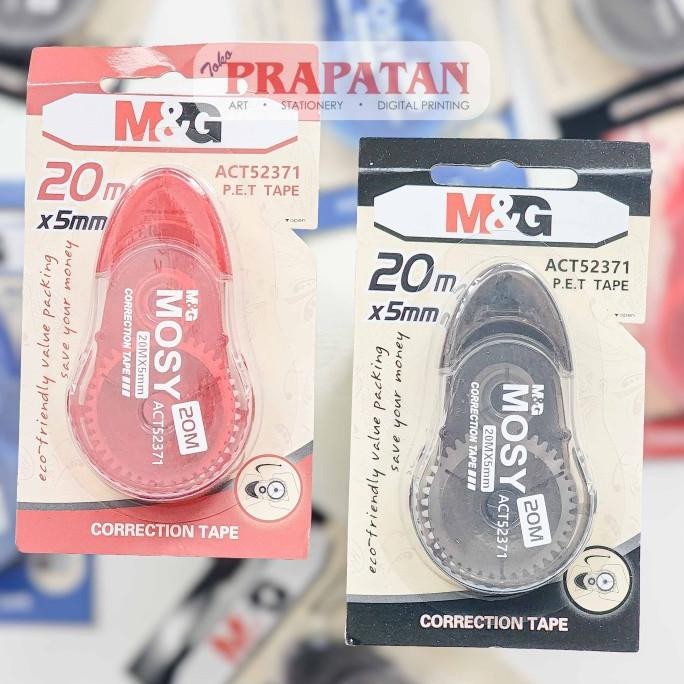 

M&G Correction Tape 20M ACT52371 | Tip Ex Kertas