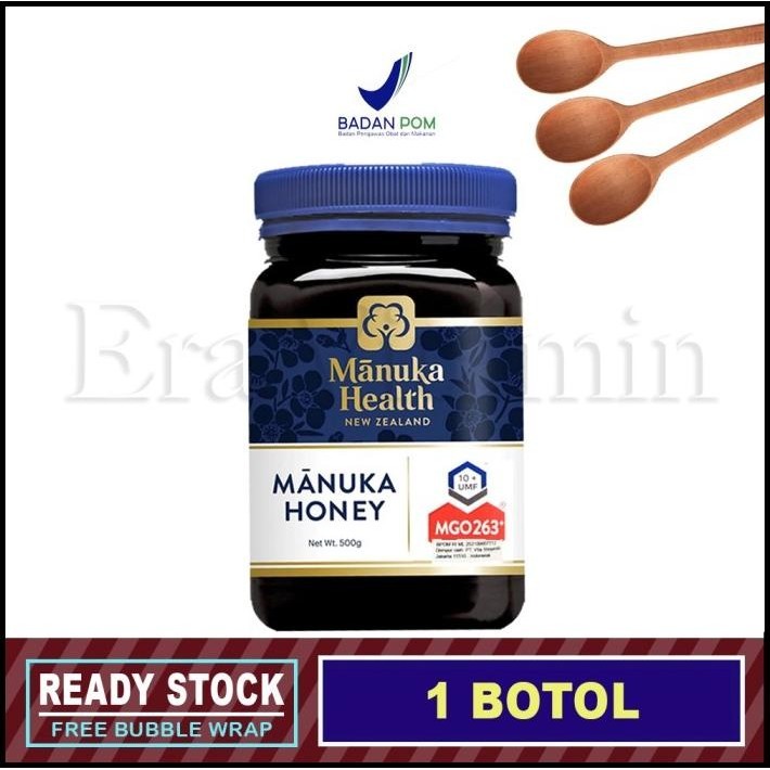 

Manuka Health Mgo 263+ (500G) - Madu Manuka Honey Umf 10+