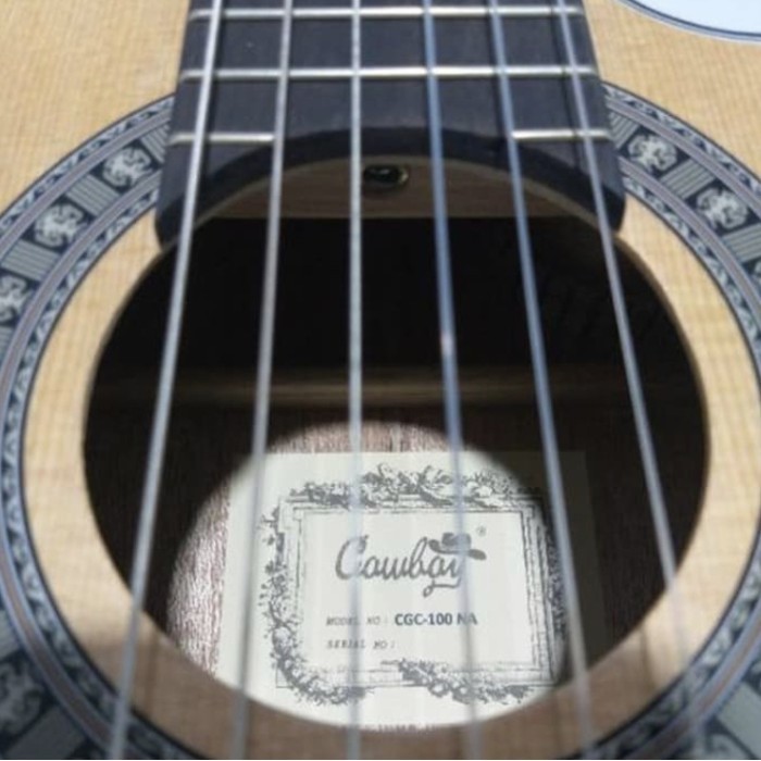 Ami Gitar Klasik Nylon Cowboy Cgc-100Na Original