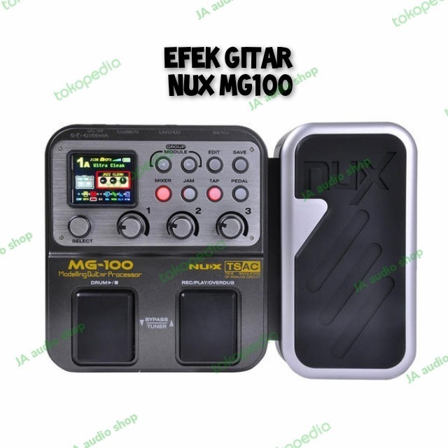 Ami Efek Effect Gitar Nux Mg100 Mg 100 Original Nux Mg100