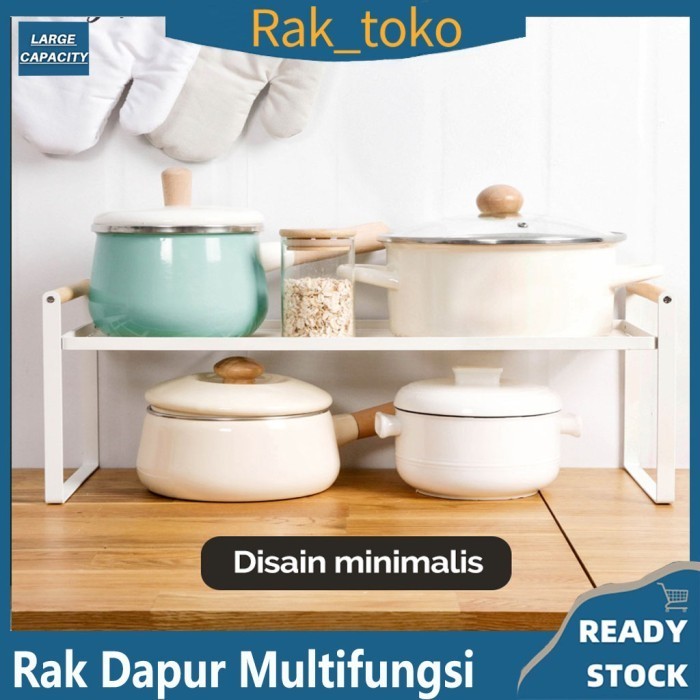 RAK DAPUR SUSUN RAK KABINET DAPUR RAK LEMARI DAPUR RAK BAWAH WASTAFEL