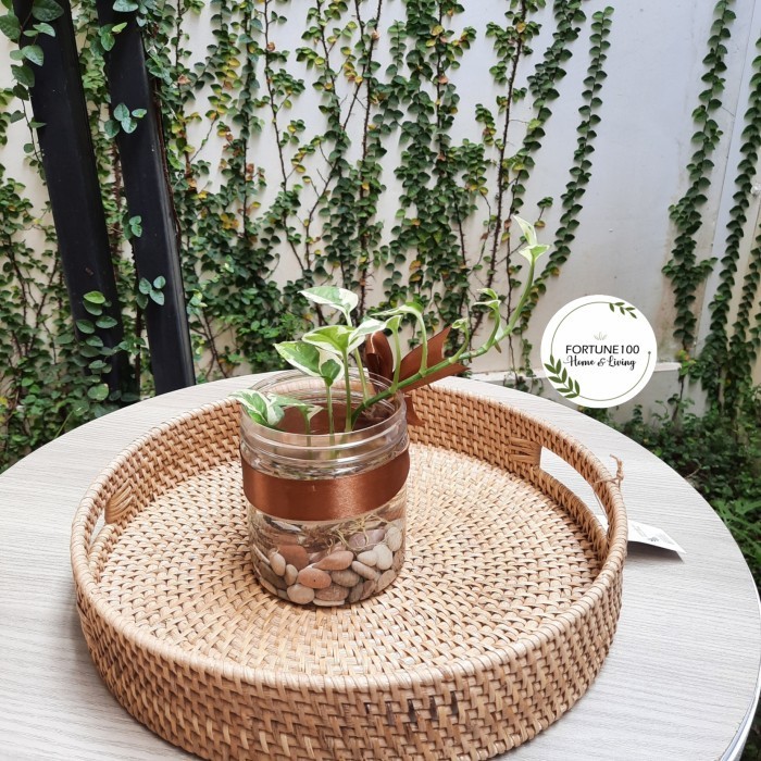 BAKI ROTAN / TRAY BULAT ROTAN / NAMPAN BULAT ROTAN TR02
