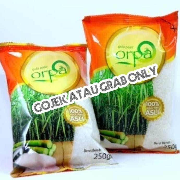 

Gula Pasir Kemasan 250 Gram Merk Orpa April Staroutlet