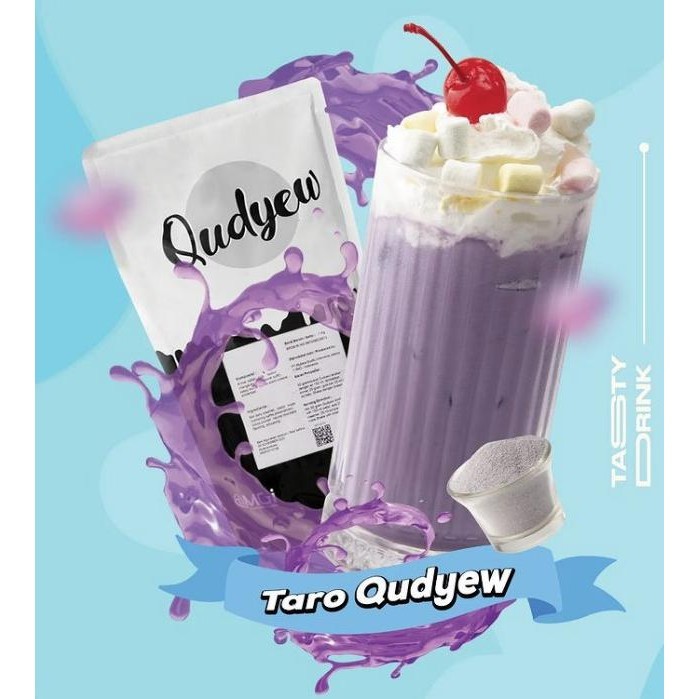 

Qudyew Taro Bubuk Minuman Serbuk Rasa Taro Tasya Shopstore