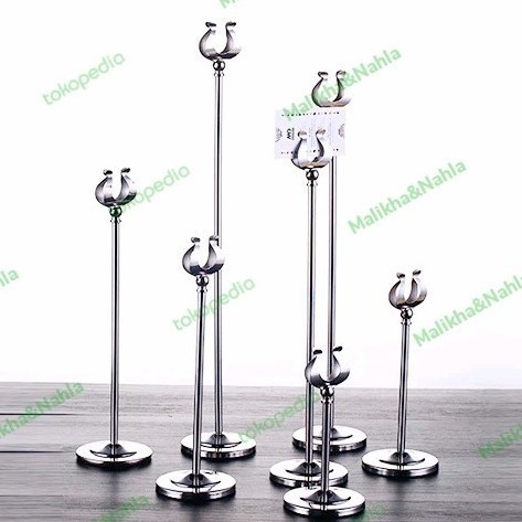 

Ready oke] Stainless Steel Table Number Stands Di Kebayoran