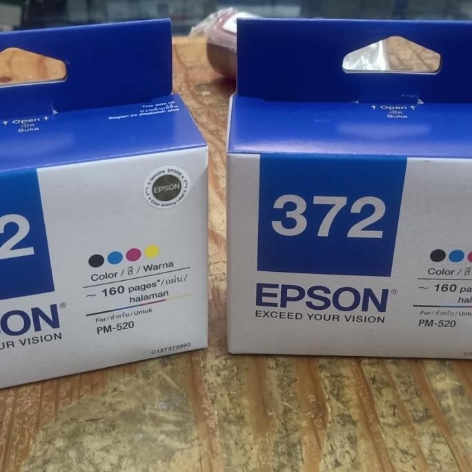 Epson Picturemate 372/T372 Colour Photo Ink Catridge Pm 520 Pm 520 37 Original Kualitas Premium