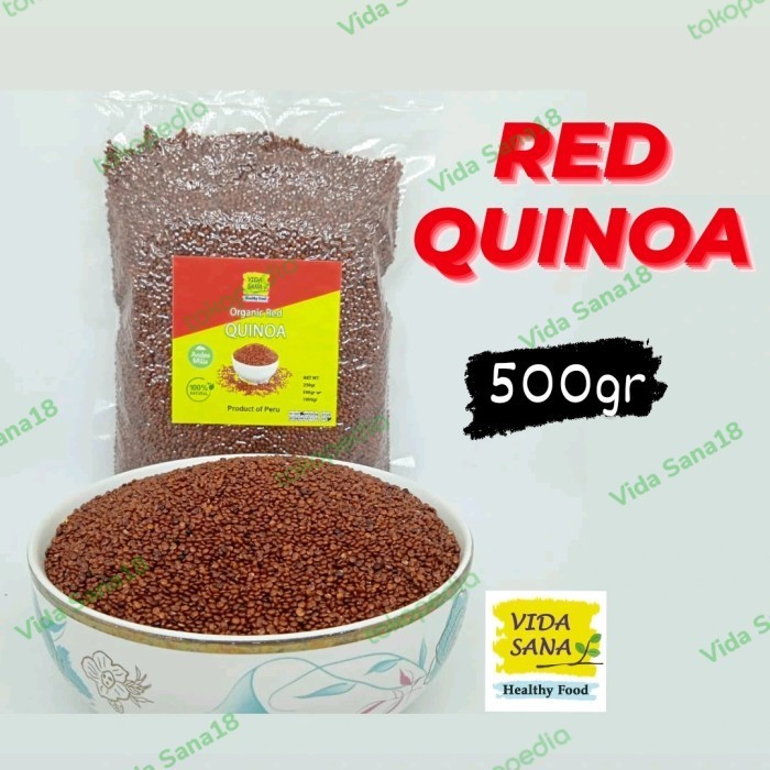 

Terlaris Organic Red Quinoa 500gr SALE