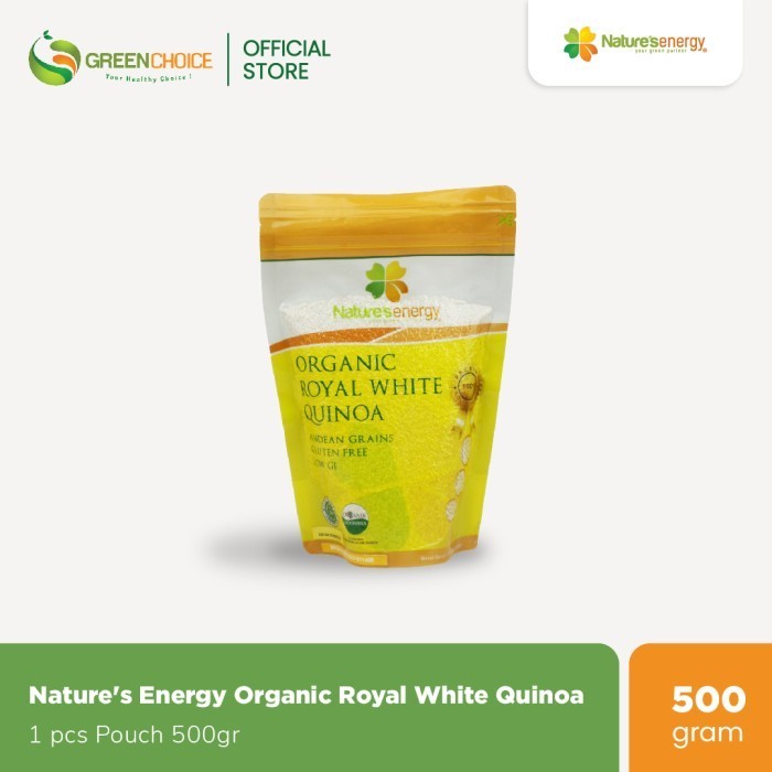 

Terlaris Nature's Energy Organic Royal White Quinoa 500gr SALE
