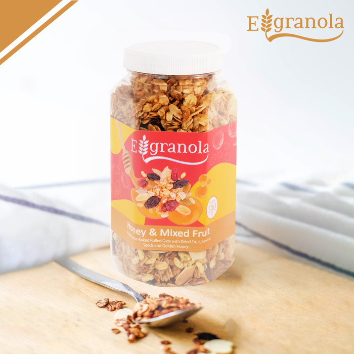 

Terlaris El Granola Mix Fruit / Healthy Snack / Sereal SALE