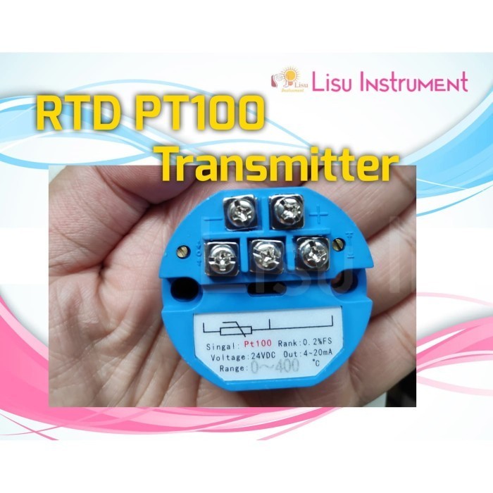 Rtd Pt100 Sbw Temperature Sensor Transmitter Isolated
